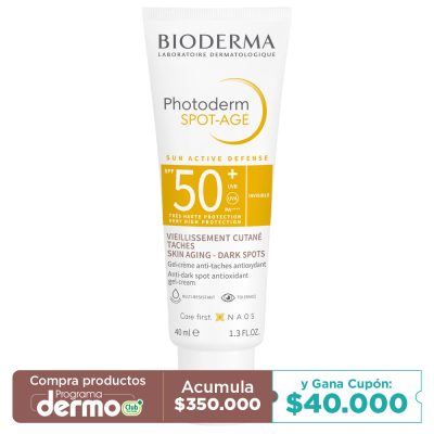 PROTECTOR SOLAR PHOTODERM SPOT AGE BIODERMA SPF50+ INVISIBLE TUB X 40ML