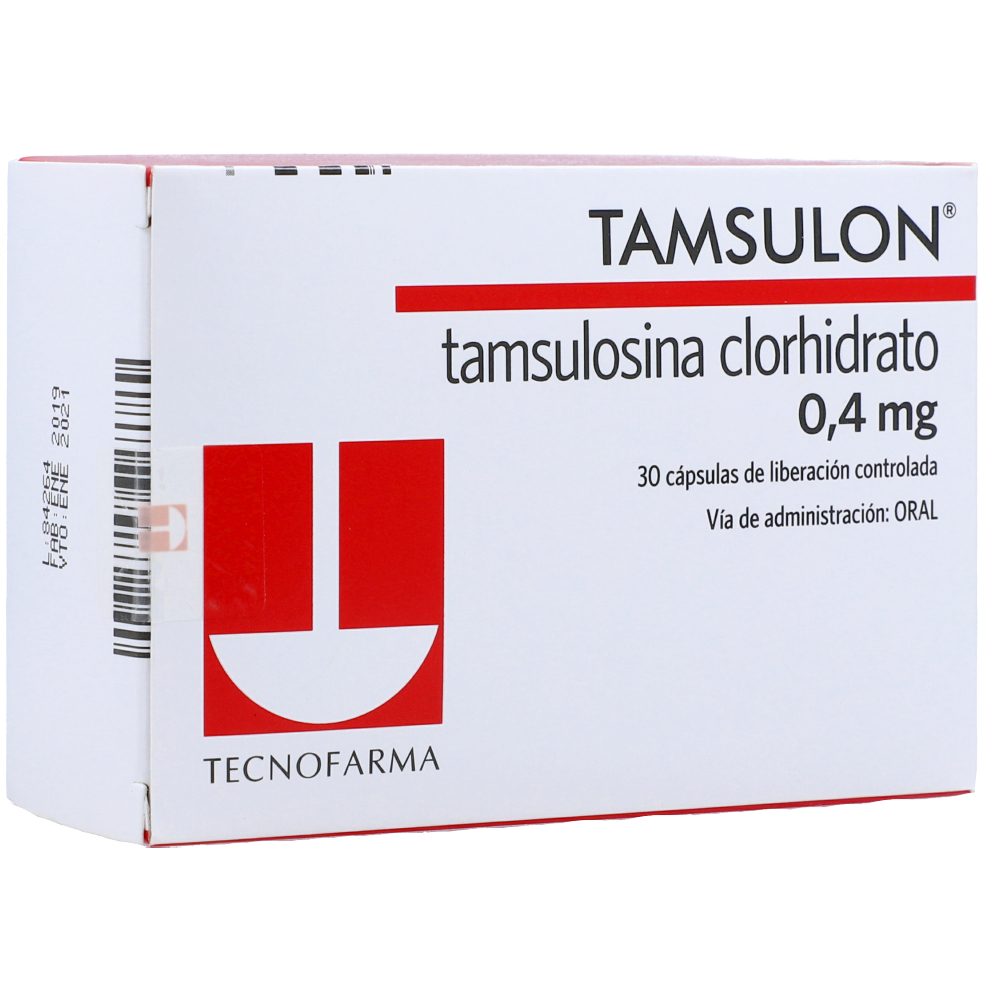TAMSULON 0.4MG CAP LIB PROL CAJ X 30 TECNOFARMA