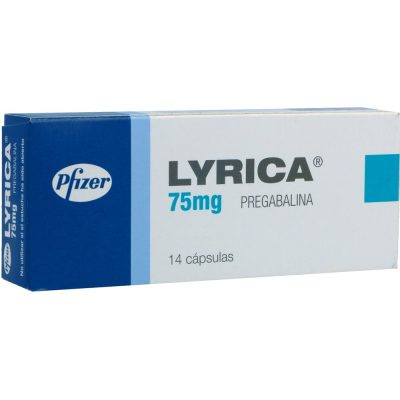 LYRICA 75MG CAP  CAJ X 14