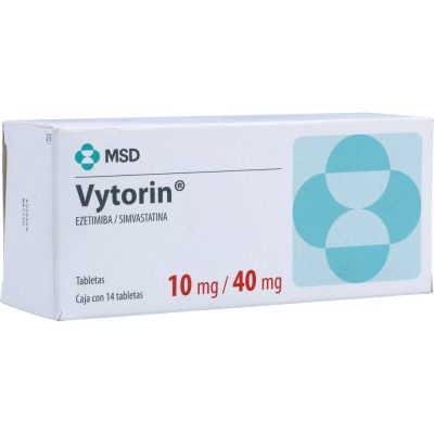 VYTORIN (10+40)MG TAB  CAJ X 14