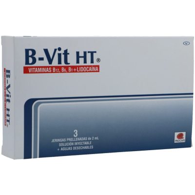 B VIT HT (10+30+100+100)MG/2ML((5+15+50 SOL INY CAJ X 3JERPREL X 2ML