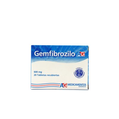 GEMFIBROZILO 600MG TAB REC CAJ X 20 AMER GEN