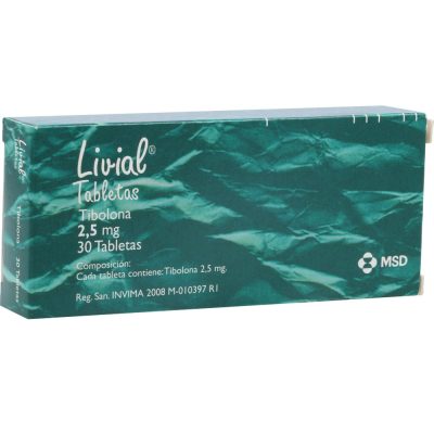 LIVIAL 2.5MG TAB  CAJ X 30
