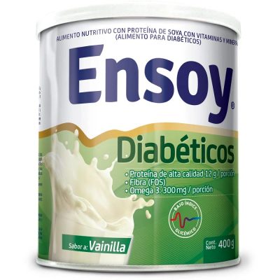 ENSOY DIABETICOS LAT X 400GR VAINILLA