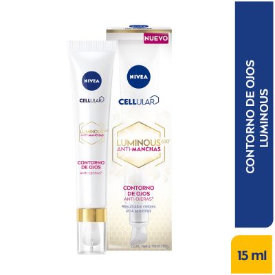 CONTORNO DE OJOS NIVEA CELLULAR LUMINOUS TUB X 15ML