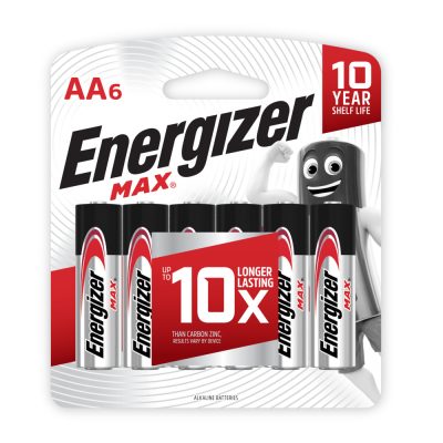PILA AA6 ENERGIZER MAX SOB X 6