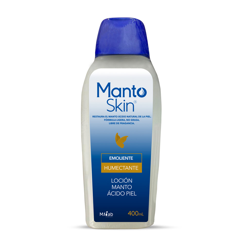 MANTO LOCION SKIN LIBRE DE FRAGANCIA ACIDO PIEL FCO X 400ML