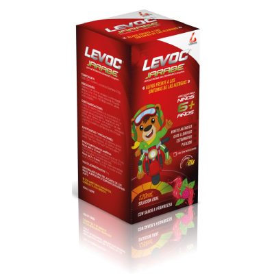 LEVOC 2.5MG/5ML(0.05%) JBE  FCO X 120ML FRAMBUESA