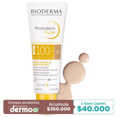 PHOTODERM MAX FLUIDE BIODERMA SPF 100 TX40MLCLARO