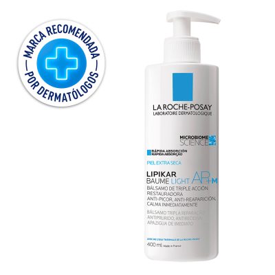 LIPIKAR BAUME LIGHT LA ROCHE POSAY AP+M FCO X 400ML