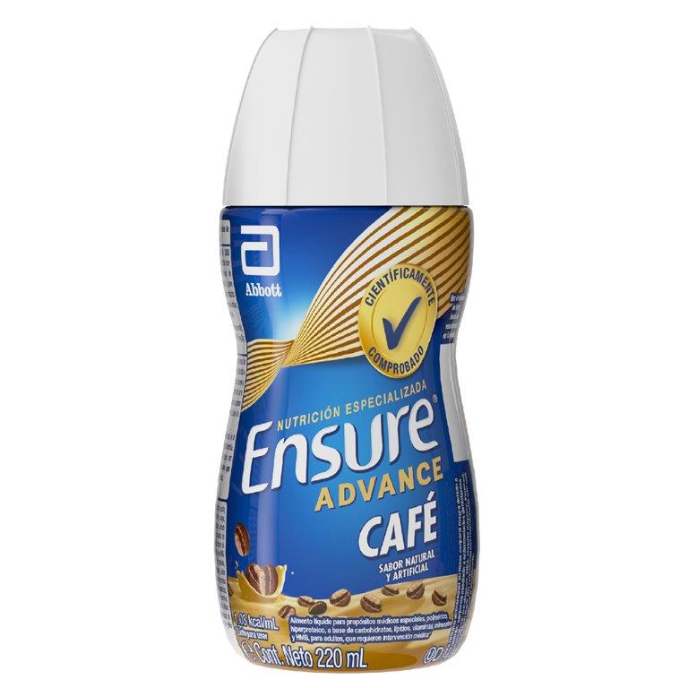 ENSURE ADVANCE FCO X 220ML CAFE