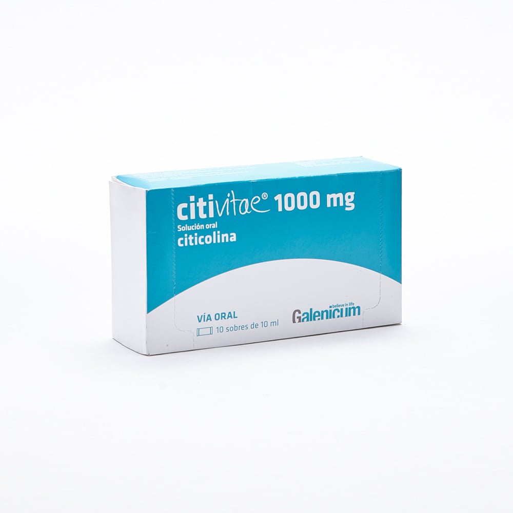 CITIVITAE 1000MG/10ML SOL ORAL CAJ X 10SOB X 10ML
