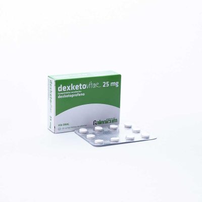 DEXKETOVITAE 25MG TAB REC CAJ X 20