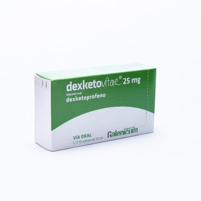 DEXKETOVITAE 2.5MG/ML(0.25%) SOL ORAL CAJ X 10SOB X 10ML