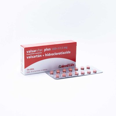 VALSARVITAE PLUS (12.5+160)MG TAB REC CAJ X 28