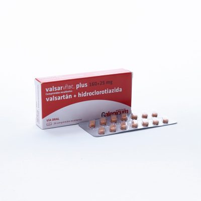 VALSARVITAE PLUS (25+160)MG TAB REC CAJ X 28