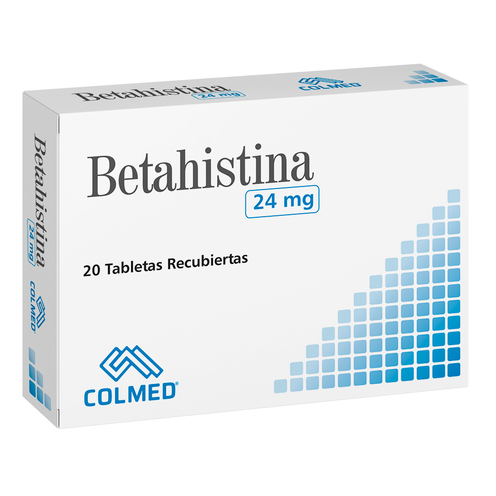 BETAHISTINA 24MG TAB REC CAJ X 20 COLMED
