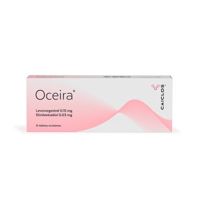 OCEIRA (0.03+0.15)MG TAB REC CAJ X 21