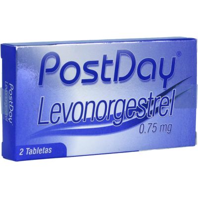 POSTDAY 0.75MG TAB  CAJ X 2