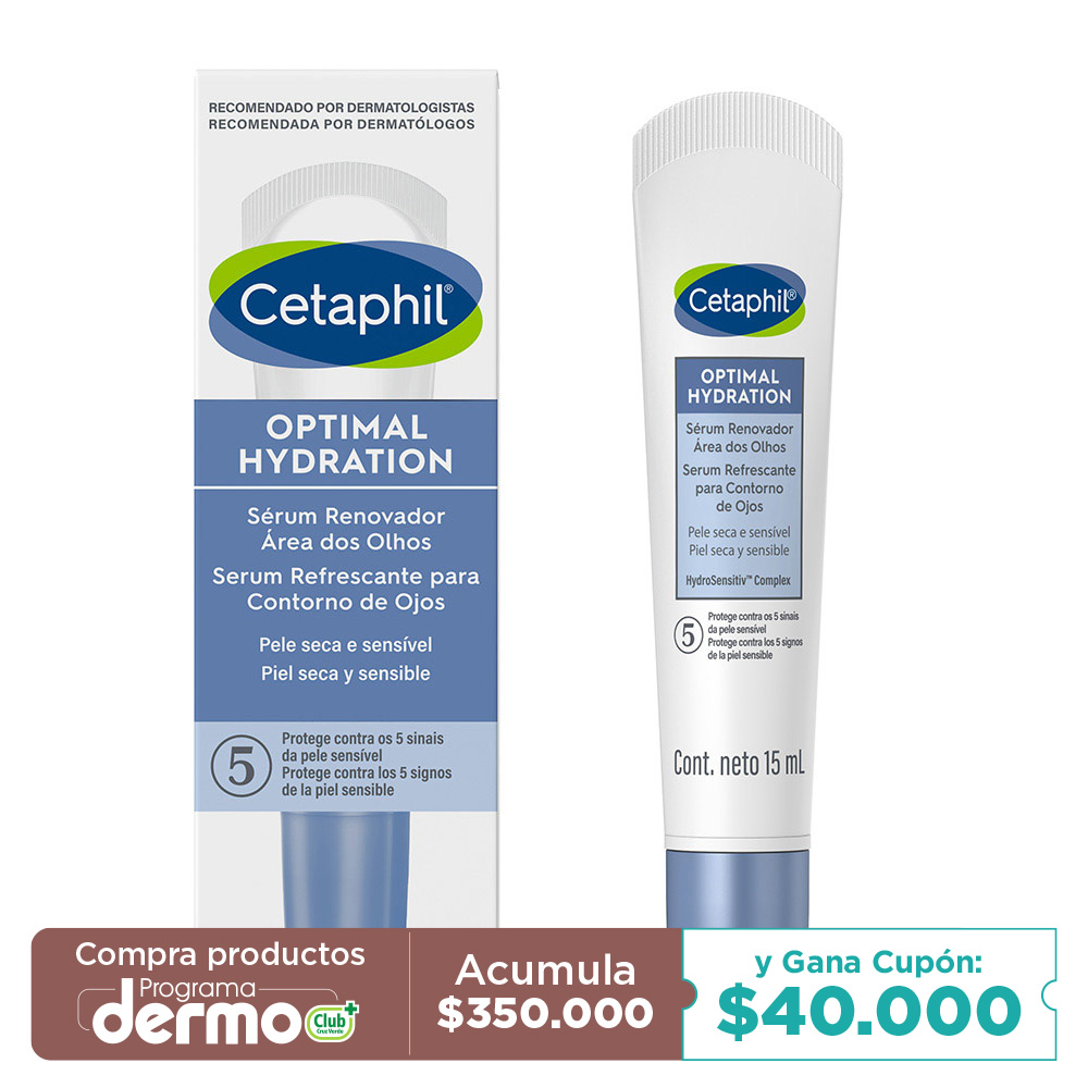SERUM CONTORNO OJOS CETAPHIL OPTIMAL HYDRATION TUB X 15ML