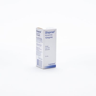 SISPRAD 12MG/ML(1.2%) SOL ORAL FCO X 15ML GOTAS