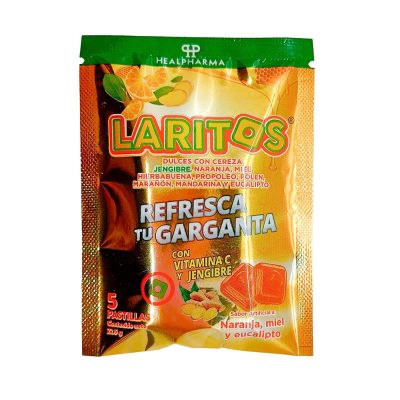 LARITOS CAJ X 12 SOB x 22.5GR NARANJA-MIEL-EUCALIPTO