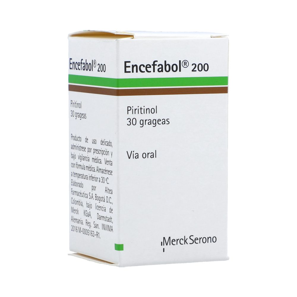 ENCEFABOL 200MG TAB REC FCO X 30