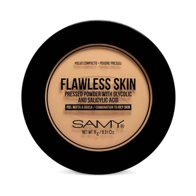 POLVO COMPACTO SAMY N 3 PIEL MIXTA A GRASA LAT X 9GR