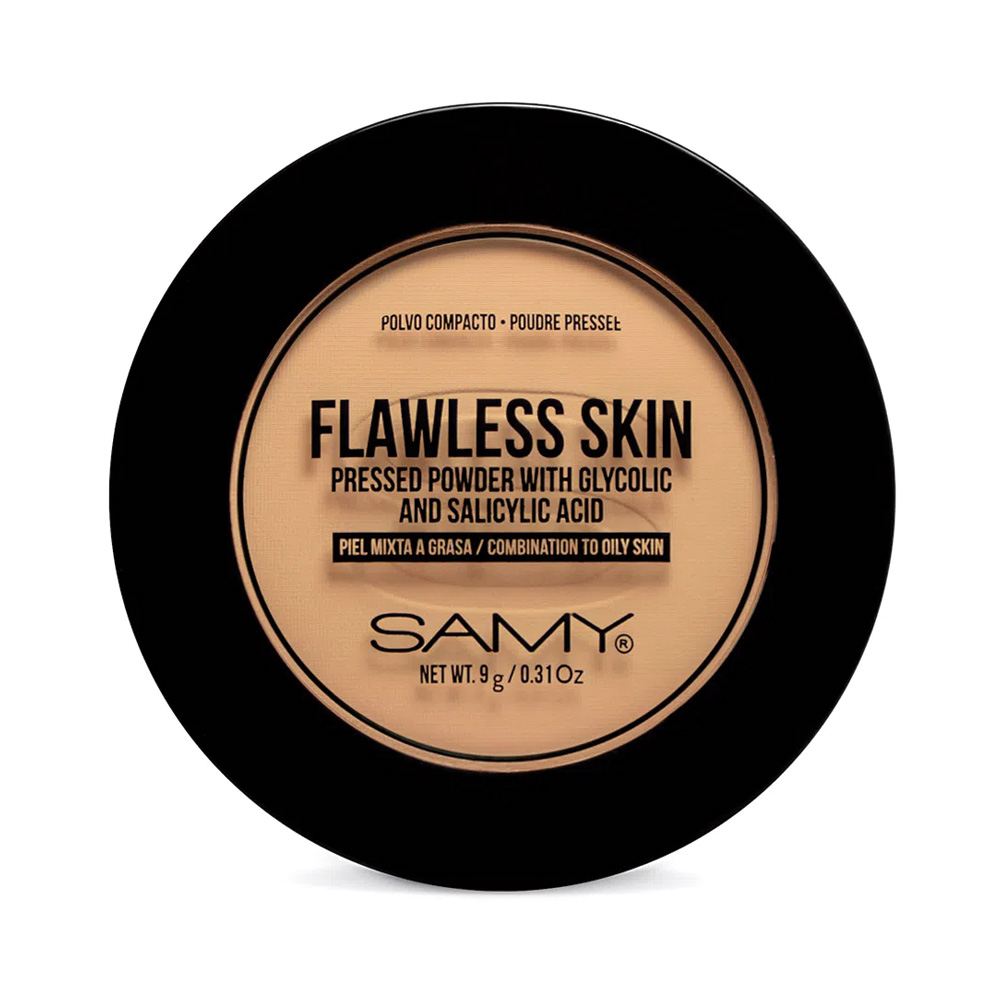 POLVO COMPACTO SAMY N 3 PIEL MIXTA A GRASA LAT X 9GR