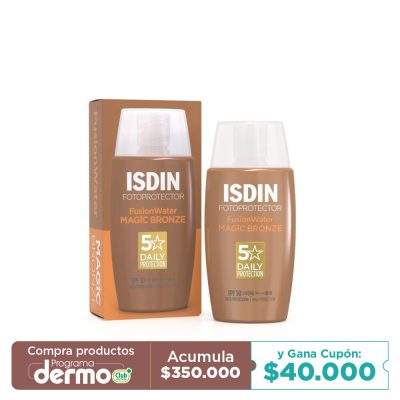 FOTOPROTECTOR ISDIN FUSION WATER COLOR SPF50 FCO X 50ML BRONZE
