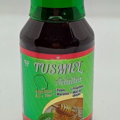TUSMIEL ADULTOS VITAMINA A C ZINC FCO X 120ML MENTA