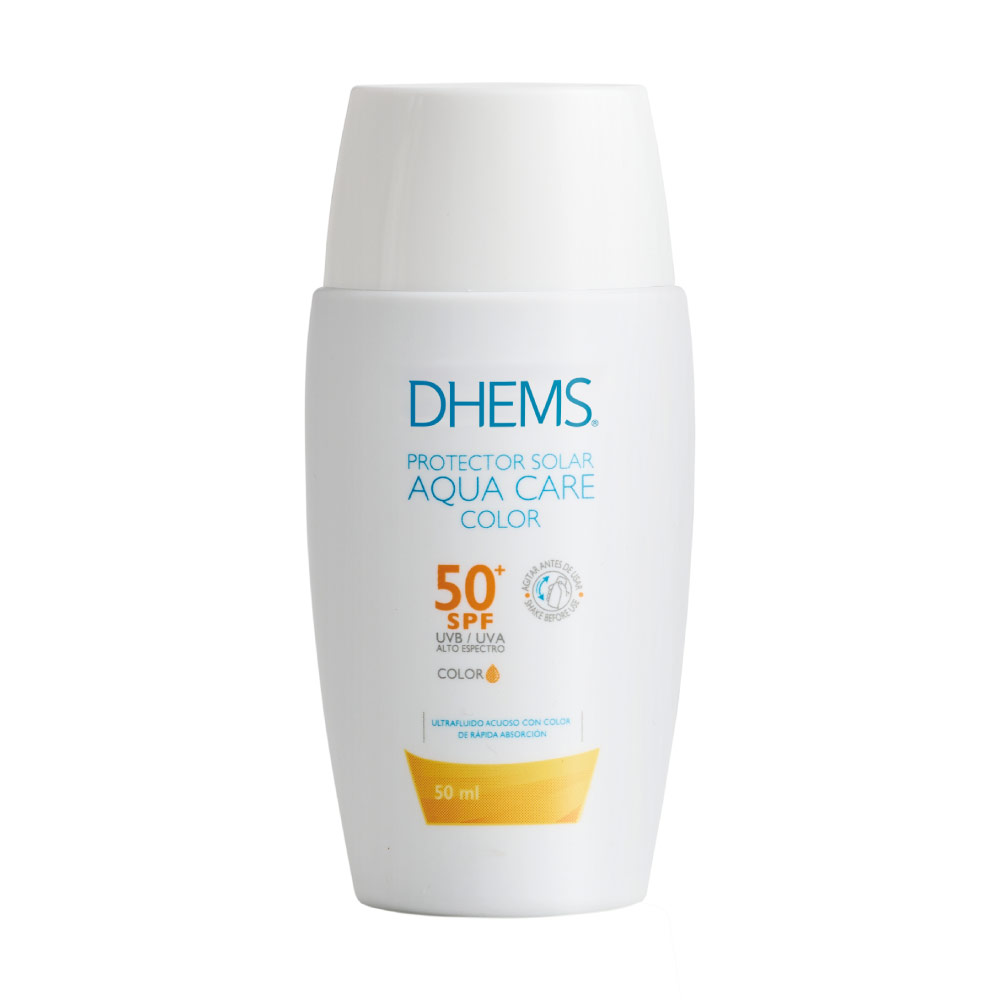 PROTECTOR SOLAR AQUA CARE DHEMS SPF50+ COLOR FCO X 50ML