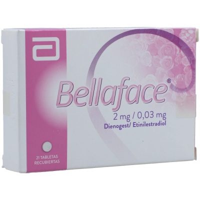 BELLAFACE (2+0.03)MG TAB REC CAJ X 21