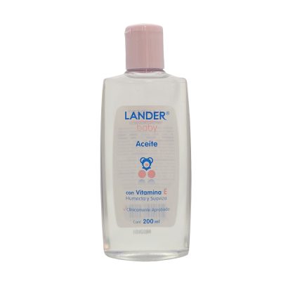 ACEITE BABY LANDER CON VITAMINA E FCO X 200ML