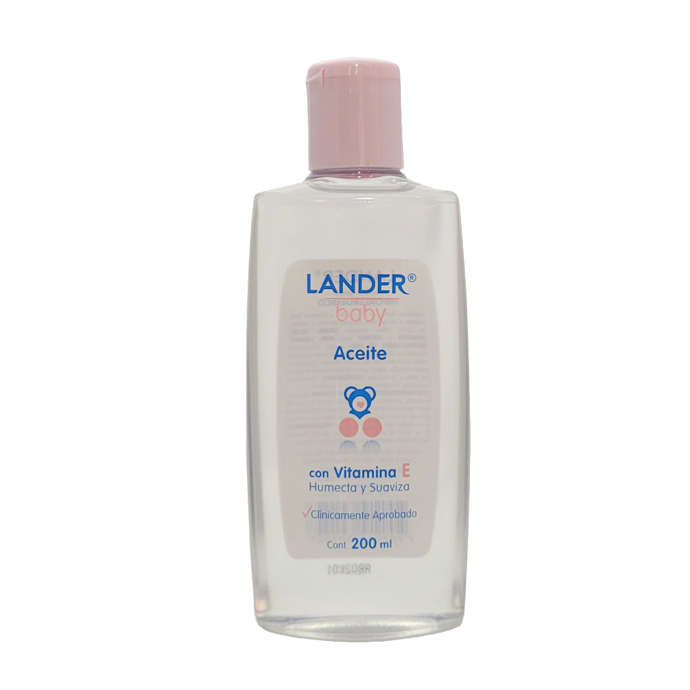 ACEITE BABY LANDER CON VITAMINA E FCO X 200ML