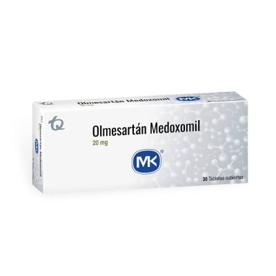 OLMESARTAN MEDOXOMIL 20MG TAB REC CAJ X 30