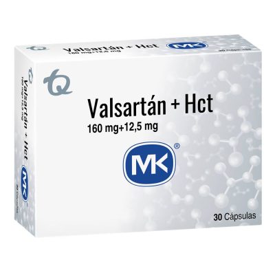 VALSARTAN + HCT (12.5+160)MG CAP CAJ X 30 MK