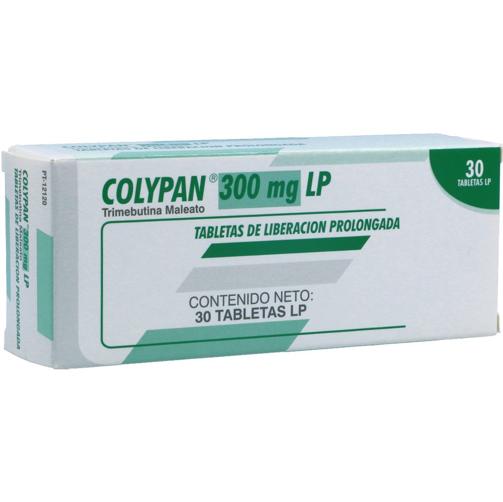 COLYPAN LP 300MG TAB LIB PROL CAJ X 30