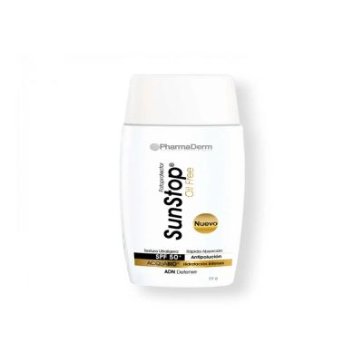 FOTOPROTECTOR OIL FREE SUNSTOP SPF50+ ACQUABIO PIEL MIXTA A GRASA FCO X 55GR