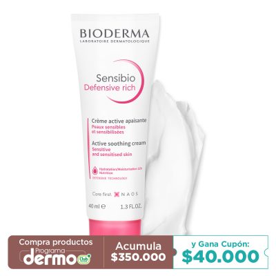 CREMA SENSIBIO BIODERMA DEFENSIVE RICH TUB X 40ML