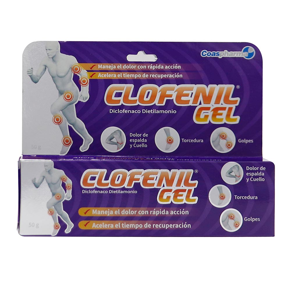 CLOFENIL 1% GEL TOP TUB X 50GR