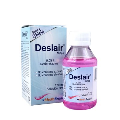 DESLAIR 2.5MG/5ML(0.05%) JBE FCO X 120ML