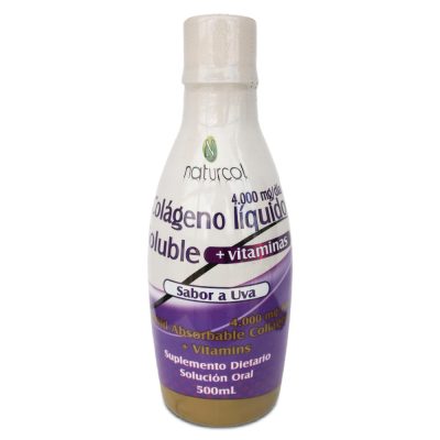 COLAGENO LIQUIDO NATURCOL SOLUBLE + VITAMINAS FCO X 500ML UVA