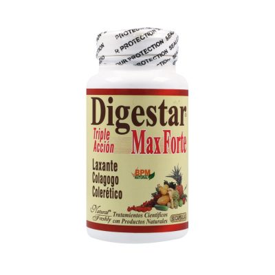 DIGESTAR MAX FORTE 100MG CAP  FCO X 50 NATURAL FRESHLY