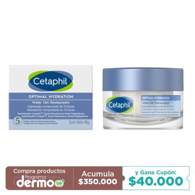 OPTIMAL HYDRATION CETAPHIL WATER GEL RESTAURADOR POT X 48GR