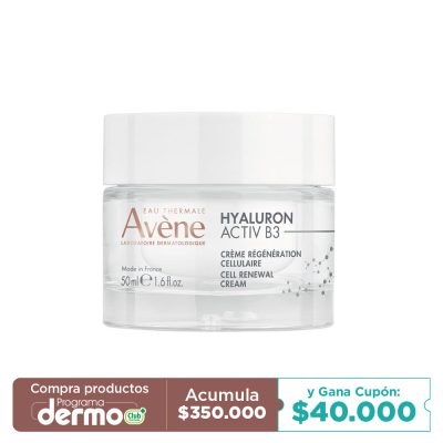 HYALURON ACTIV B3 AVENE CREME REGENERADOR CELULAR POT X 50ML