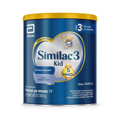 SIMILAC 3 5 HMOS KID LAT X 350GR VAINILLA