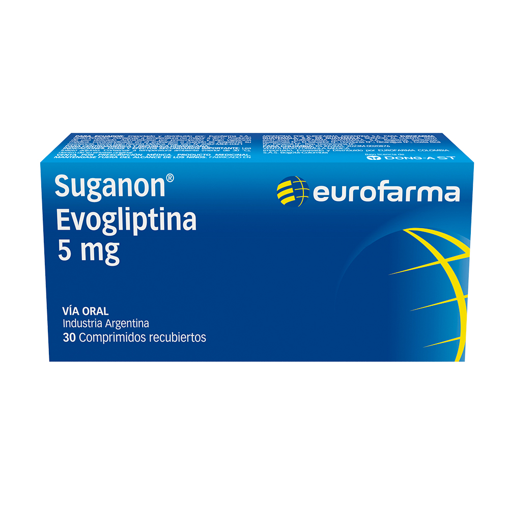 SUGANON 5MG TAB REC CAJ X 30
