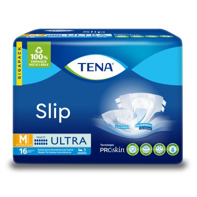 PANAL SLIP ULTRA TENA PARA INCONTINENCIA FUERTE GIGAPACK PAQ X 16 TALLA M