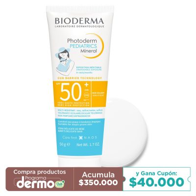 PROTECTOR SOLAR BIODERMA PEDIATRICS SPF 50 + UVA TUB X 50GR
